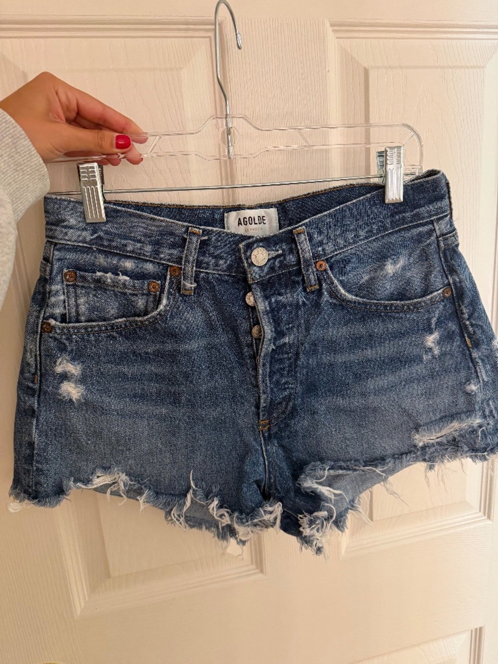 Agolde Parker Cutoff Shorts